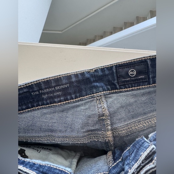 AG Adriano Goldschmied Blue Women's Jeans - Picture 5 of 6